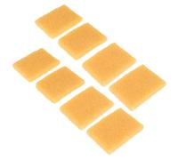 VERDANVERSE 8pcs Multi-Purpose Rubber Erasers Adhesive Eraser for Removing Glue Residue and Watercolor Paint Cleaner Round Shape Yellow Art Masking Fluid for Drawing and Painting