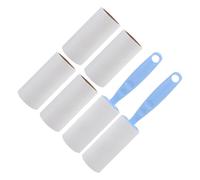 VERDANVERSE 8pcs Reusable Lint Roller for Pet Hair Portable Cloth Cleaner Roller Manual Lint Remover for Clothes Couch and Carpet Hair Remover Brush