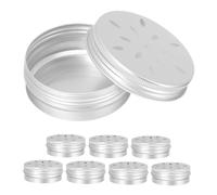 VERDANVERSE 8pcs Scent Training Canisters for Dogs Durable Aluminum Scent Containers Optimal Capacity for Dog Training Sessions and Search Tasks