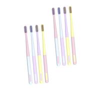 VERDANVERSE 8Pcs Small Head Toothbrush for Adults with Super Flexible Fine Bristles Soft Gum Toothbrushes for Gentle Daily Cleaning at Home and Travel Ergonomic Grip Family Oral Care