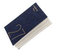 VERDANVERSE A5 Weekly Calendar Planner Blue Smooth Writing Paper Personal Agenda Notebook for School and Office Use with Flexible Scheduling for Students and Teachers
