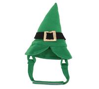 VERDANVERSE Adjustable Green St Patrick's Day Pet Hat for Cats and Small Dogs Wear Resistant Costume Headpiece for Photo Props Party Dress Up Accessory Easy to Clean and Comfortable
