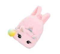 VERDANVERSE Adorable Pink Unicorn Backpack for Girls Plush School Bag Stylish Storage and Carrying Everyday Essentials for College and Outdoor Use