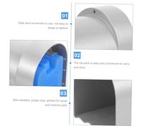 VERDANVERSE Aluminum Hamster Cooling Nest with Reusable Ice Pack Lightweight Summer Cage Platform for Small Pets Easy to Clean Heat Relief Bed for Hamsters and Rodents