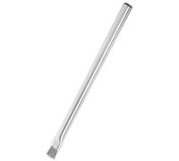 VERDANVERSE Aquarium Algae Cleaning Brush Stainless Steel Wire Bristles Wear-resistant Soft Pvc Handle for Fish Tank Glass Surface and Rock Scraper, Handheld Moss Remover Tool for Aquarium