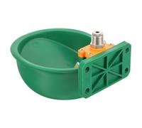VERDANVERSE Automatic Livestock Waterer for Cattle Sheep Goat with Moderate Capacity Plastic Water Dispenser Bowl Easy to Clean Farm Water Trough for Calf Horse