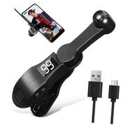 VERDANVERSE Automatic Screen Clicker for Phone Usb Continuous Clicker with Adjustable Speed and Foldable Build Silent Operation for Mobile Gaming and Automated Tasks Black