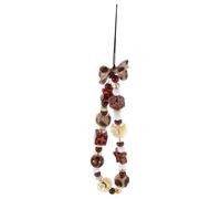 VERDANVERSE Beaded Phone Wrist Strap Charm with Vintage Leopard Print Anti-Lost Mobile Phone Chain Wristlet Bracelet