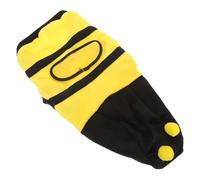 VERDANVERSE Bee Cosplay Pet Costume for Dogs and Cats Yellow and Black Four Leg One Piece Outfit S for Pets Comfortable and Easy to Wear for Outdoor Activities and Special Occasions