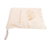 VERDANVERSE Beeswax Cotton Bread Bag with Zipper Seal and Freezer-Safe Feature for Homemade Loaves and Bread, Reusable Food Storage Pouch for Home and Everyday Breakfast Use, Size 17x13in