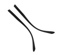 VERDANVERSE Black Glasses Arms Replacement Flat Tooth Eyeglass Temple Legs for Spectacle Repair Frame Legs Fit Stable Wear