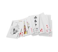 VERDANVERSE Braille Playing Cards for Games Card Games for Poker for Learning Designed for Visually Impaired Adults and Boy Girl for Entertainment and Education at Home School