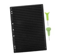 VERDANVERSE Braille Writing Board Portable Line Cell Board with Stylus for Blind Learning Durable Design for Braille Writing and Communication