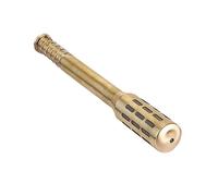 VERDANVERSE Brass Moxibustion Roller Stick Handheld Moxa Burner for Body Massage and Circulation Improvement Portable Warm Therapy Tool for Feet Legs and Face Gold