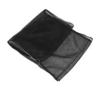 VERDANVERSE Breathable Mesh Bird Cage Cover with Dustproof Netting Parrot Cage Protector for Parakeet Macaw Easy Installation and Fit for Various Birdcages Black Elastic Band Design