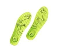 VERDANVERSE Breathable Sports Insoles 1 Pair EVA Shockproof Gel Massage Shoe Inserts, Arch Support for Heel Pain Relief, Prevent Sideslip for Slow Walking Trainers