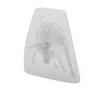 VERDANVERSE Bull Shape Silicone Baking Mold 9.6X8.2Cm Eco-Friendly Fondant Mould for Cake Decorating Home Use