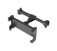 VERDANVERSE Car Headrest Mount Holder for Phones and Tablets with Rotation Adjustable Arm Extension Stable Support Cradle for Backseat Use Compatible with Vehicles Black Matte Finish
