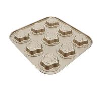 VERDANVERSE Carbon Steel Paw Print Biscuit Mold Cavity Non Stick Baking Mould for Cake Cookies DIY Kitchen Tool Reusable Rust Bakeware for Dessert Making
