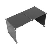 VERDANVERSE Cat Litter Box Splash Guard Enclosure with Enhanced Splash Protection and Space-saving Design, Made of Sturdy Pp Plastic Resin, Suitable for Balconies and Living Rooms, Easy