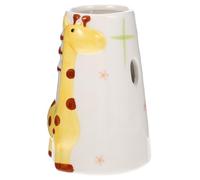 VERDANVERSE Ceramic Hamster Water Bottle Stand Holder for Small Pets Stable Waterer Rack with Smooth Surface for Easy Cleaning Convenient and Space Saving Animal Accessory for Comfortable