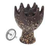 VERDANVERSE Ceramic Moxibustion Scalp Comb Massage Tool for Head Care Traditional Chinese Acupoint Therapy Gentle Tension Relief Brush Suitable for Home and Salon Use