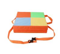VERDANVERSE Chair Booster Cushion Boys and Girls Dining Chair Pad PVC Adjustable Straps Fashionable Stylish Suitable for Years Old Random Color