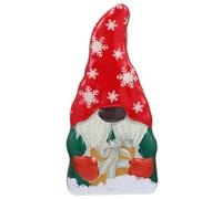 VERDANVERSE Christmas Candy Box Santa Claus Cookie Box Tins Lids for Cookies for Christmas Decorations