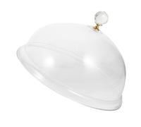 VERDANVERSE Clear Acrylic Cake Dome Cover with Handle Protective Food Tent Lid for Cakes Desserts Snacks Reusable and Easy to Clean Suitable for Home Party Restaurant Use