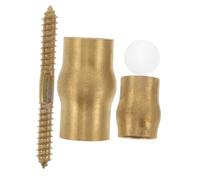 VERDANVERSE Copper Elderly Cane Joint Set for Seniors Slip Crutch Ferrules with Enhanced Grip DIY Replacement for Walking Sticks and Canes