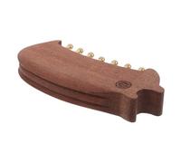 VERDANVERSE Copper Teeth Head Massage Comb with Ergonomic Sandalwood Handle Meridian Acupoint Stimulation Scalp Massager Brush for Body Relaxation and Hair Root Rejuvenation Multi-use Therapy