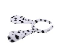 VERDANVERSE Dalmatian Dog Ears Headband Plush Animal Accessory for Halloween and Christmas Cosplay Festivals Comfortable Fit for Adults Realistic Cartoon Design for