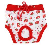 VERDANVERSE Dog Diapers Dog Nappies Cotton Comfortable PET Safety Pants Period Pants Pads Season s Small Size Female PET Supplies Random Style