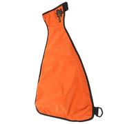 VERDANVERSE Dog Raincoat Waterproof PET Chest Apron Polyester Orange L for Dogs and Puppies in Rainy Outdoor Weather