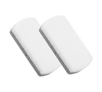 VERDANVERSE Double-Sided Pumice Stone for Feet 2pcs Exfoliating Hard Skin Remover Portable Foot Scrubber for Dead Skin and Callus Removal for Home Pedicure