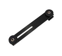 VERDANVERSE Dual Flash Bracket Tripod Mount for Cameras and Video Lights Adjustable 1/4 Screw Dual Mounting Capability for Photographers and Creators