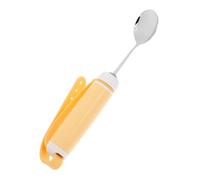 VERDANVERSE Elderly Feeding Essentials Adaptive Spoon with Non Slip Grip Adjustable Stainless Steel Utensil for Weak Hands Durable Cutlery for Enhanced Meal Independence