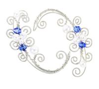 VERDANVERSE Elegant Non-piercing Fairy Ear Handmade Clip Earrings for Women and Romantic Alloy Alloy Brightness for Parties Weddings Halloween and Giving