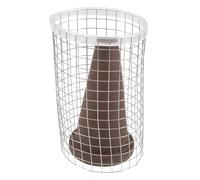 VERDANVERSE Fish Breeding Cone Tank Set with Purple Clay Spawning Box and Isolation Mesh, Small Size Aquarium Breeding Cave for Discus Fish and Shrimp Egg Protection