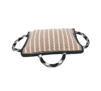 VERDANVERSE Flax Dog Bite Pillow with Handles for Training Interactive Tug for Puppies and Dogs Enhances Communication Heavy Chew Resistant for Skill Building and Behavioral Improvement