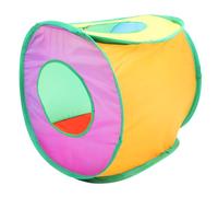 VERDANVERSE Foldable Cat Playhouse Cube Breathable Pet House for Indoor Cats Kitten Tunnel Hideout and Safe for Small Pets Multi Season Use