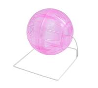 VERDANVERSE Four in One Hamster Exercise Ball with Stand Interactive Running Ball for Small Pets Fun and Safe Playtime for Hamsters Gerbils and More Pink