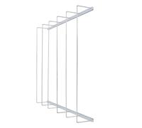 VERDANVERSE Freezer Beverage Rack Fridge Can Organizer Dividers for Soda Drinks Storage for Refrigerator Shelf Organization