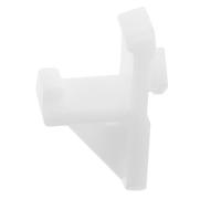 VERDANVERSE Freezer Door Hook Fridge Hooks Refrigerated Shelf Brackets Refrigerator Shelf Clips Refrigerator Clip Plastic White