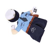 VERDANVERSE Funky Cat Costume Suit Fashionable Pet Apparel for Cats Durable and Practical Clothes for Pets for Dress Up Parties and Photo Props