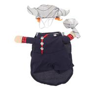 VERDANVERSE Funny Pet Costumes for Small Dogs Dog Clothes Hat Cosplay for Halloween Party Clothes for Photo Shoots S