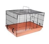 VERDANVERSE Hamster Carrying Cage Portable Wire Cage Handle for Hamsters and Guinea Pigs