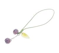 VERDANVERSE Handmade Tulip Flower Keychain Pendant Durable Phone Lanyard Charm for Mobile Backpack and Camera Strap Decoration Fashionable Lost Accessory Gift