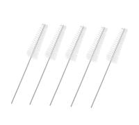 VERDANVERSE Hearing Aid Cleaning Brushes 5pcs Set Nylon Long Rod Earwax Remover Vent Cleaner for Hearing Aid Sound Tubes and Earpiece Maintenance