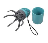 VERDANVERSE Heavy Duty Six Claw Dog Poop Picker Upper with Portable Pooper Bag Dispenser Efficient Waste Scooper for Large Dogs for Walks Hiking and Outdoor Use